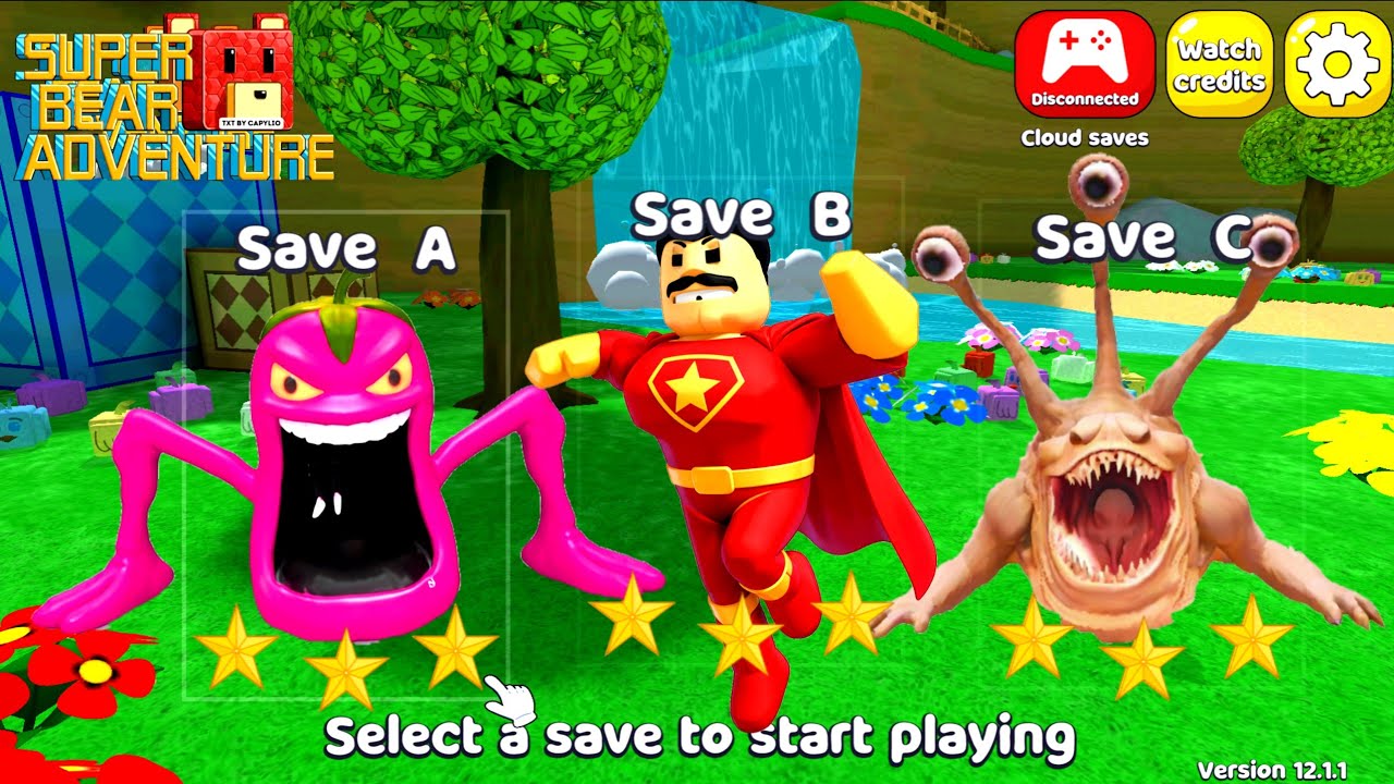 ALL NEW TEXTURE BOSS FIGHT in Super Bear Adventure Gameplay Walkthrough