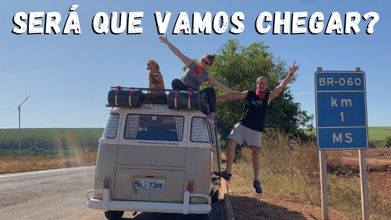 Vamos fazer a MAIOR VIAGEM com a nossa Kombi Camper Corujinha - Dia 1 e 2 | T4.Ep056