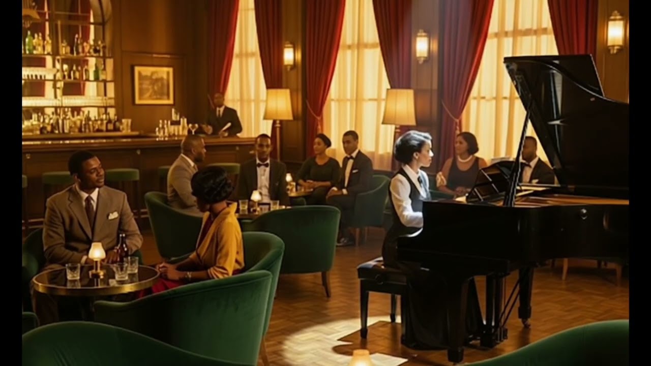 Art Deco Jazz Lounge 🎷 | 1930s Vintage Ambience with Smooth Jazz & Elegant Vibes