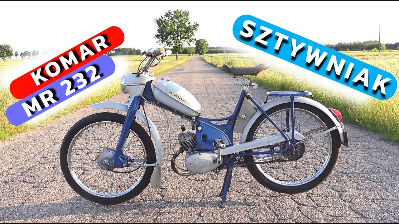 Komar 232 Sztywniak 1964r - Uratowany przed REMONTEM