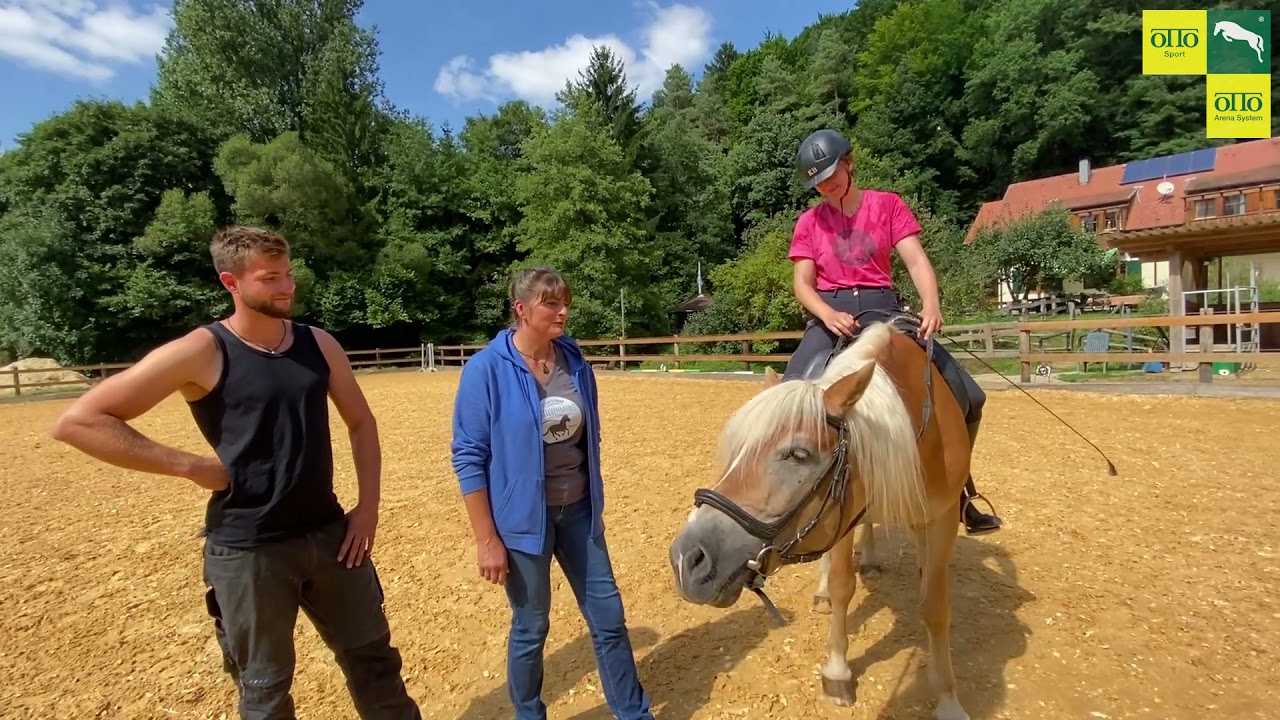 Besuch beim Reiterhof & Pension Märchenmühle bei Berg
