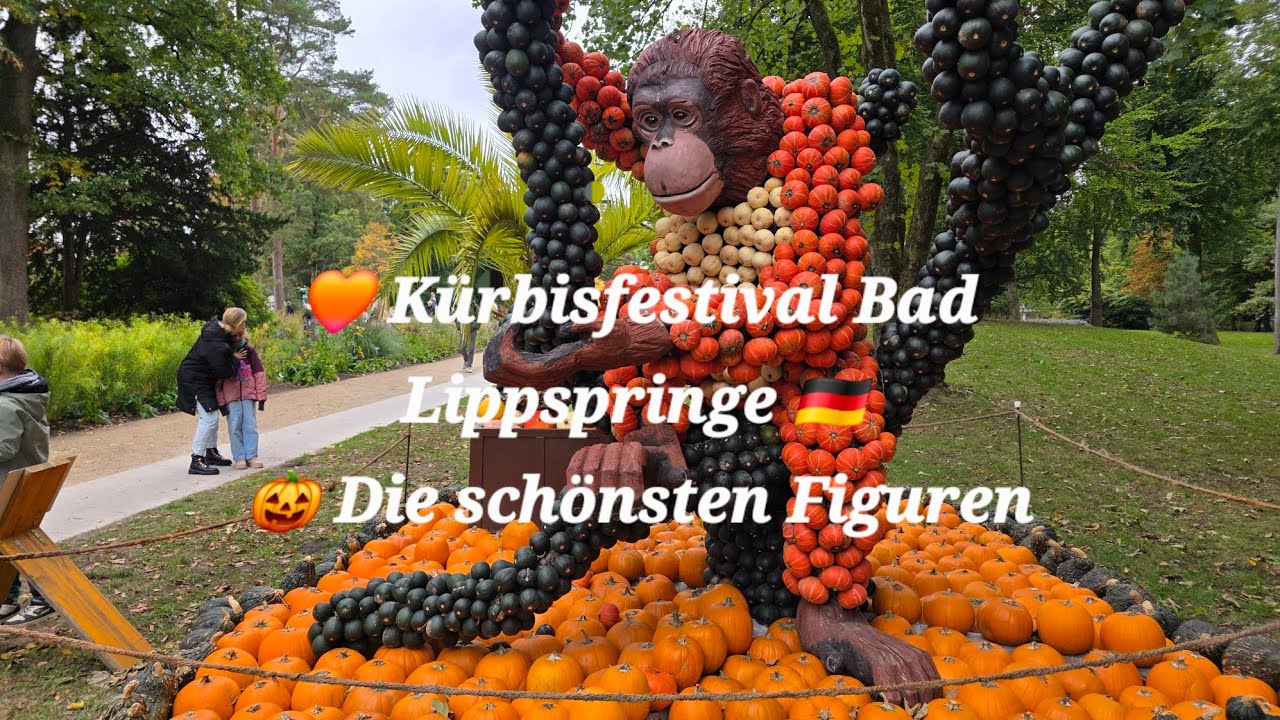 🎃 K&uuml;rbisfestival  2025 in Bad Lippspringe &ndash; Highlights der Gartenschau 🌻