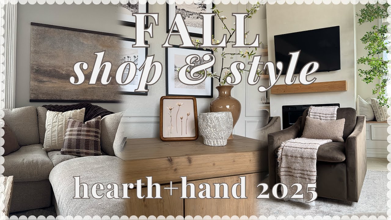 FALL TARGET SHOP + STYLE WITH ME! hearth + hand fall collection 2025
