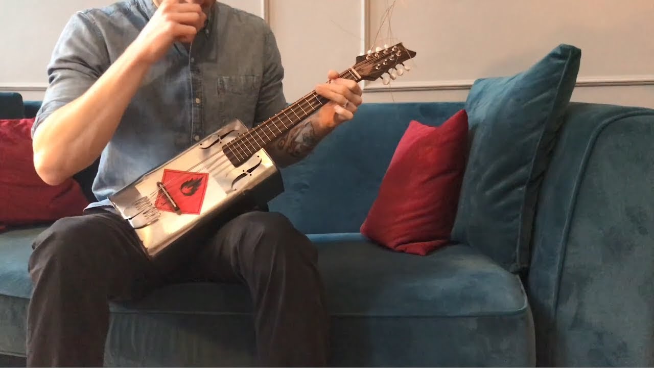 Oilcan Mandola - Making of & Soundtest