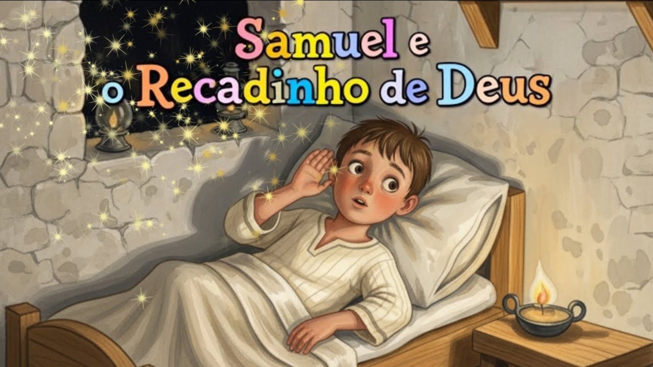 📖 Samuel e o Recadinho de Deus | Música Cristã Infantil | Céu de Canções Kids