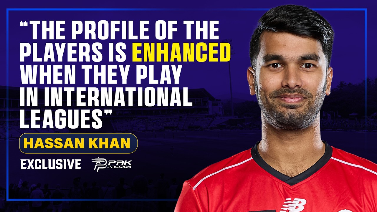 Hassan Khan on His PSL Journey, Sharing a Dressing Room with Legends & His USA Future | PakPassion