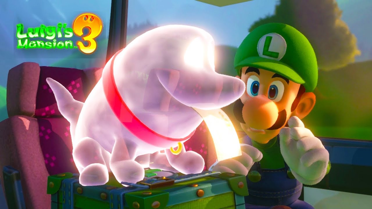 LUIGI'S MANSION 3 All Polterpup Moments (Ghost Doggo Scenes & Gameplay)