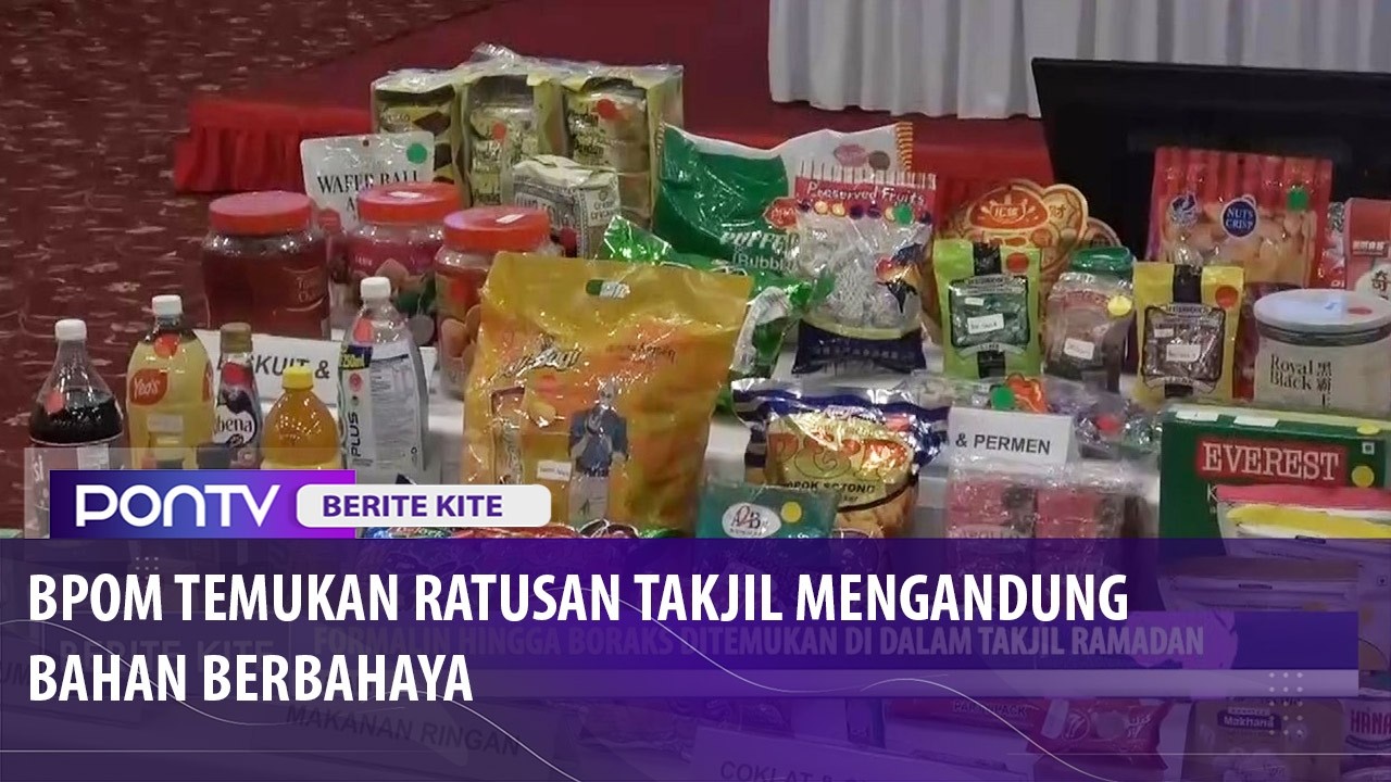 Formalin Hingga Boraks Ditemukan di Dalam Takjil Ramadan