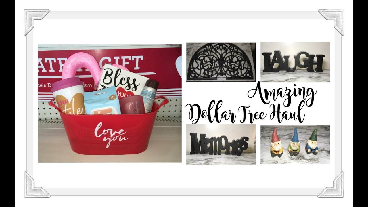 AMAZING DOLLAR TREE HAUL | NEW FINDS