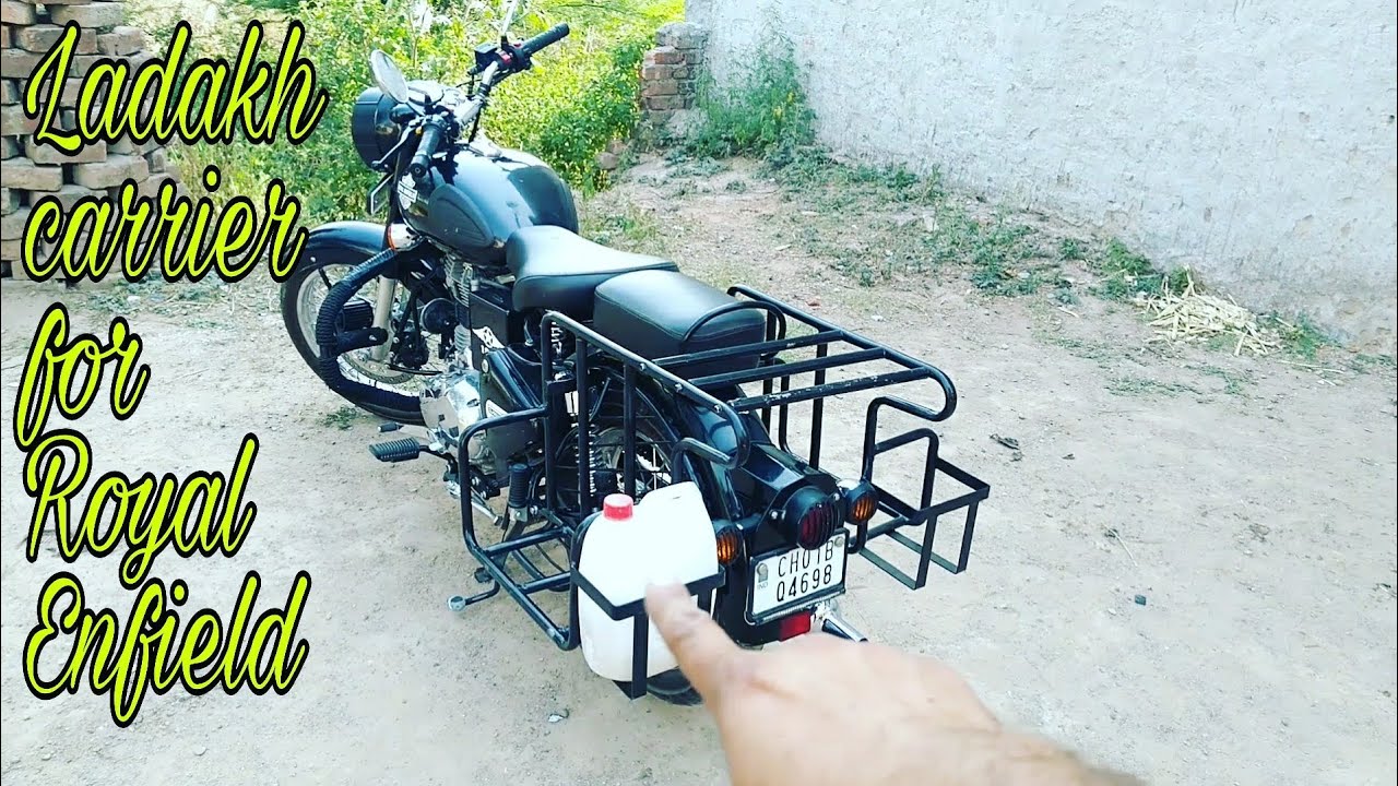 Royal Enfield | Ladakh carrier installation | Mehra Riderzz | DIY |