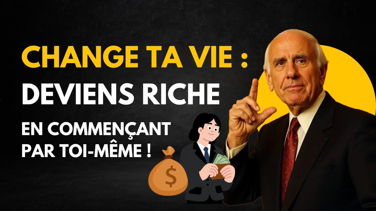 Change-toi d’abord si tu veux de l’argent jeune – Jim Rohn