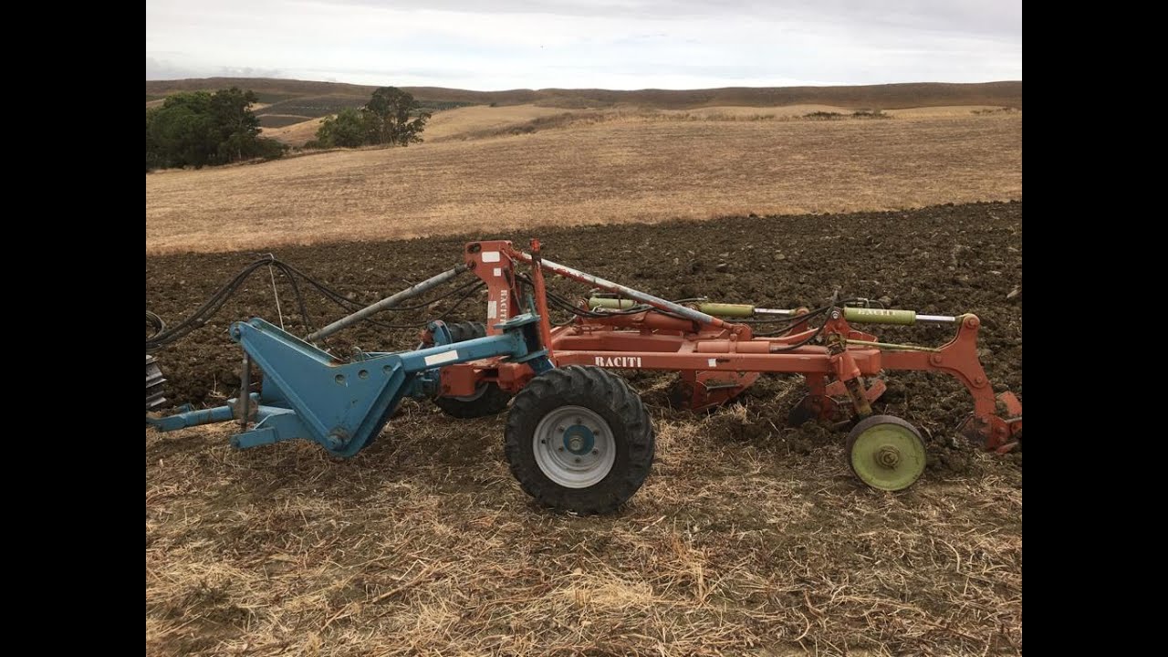 ARATURA SAME  KRYPTON 90F CON ARATRO TRIVOMERE RACITI E NEW HOLLAND 72-85 CON ARATRO NARDI