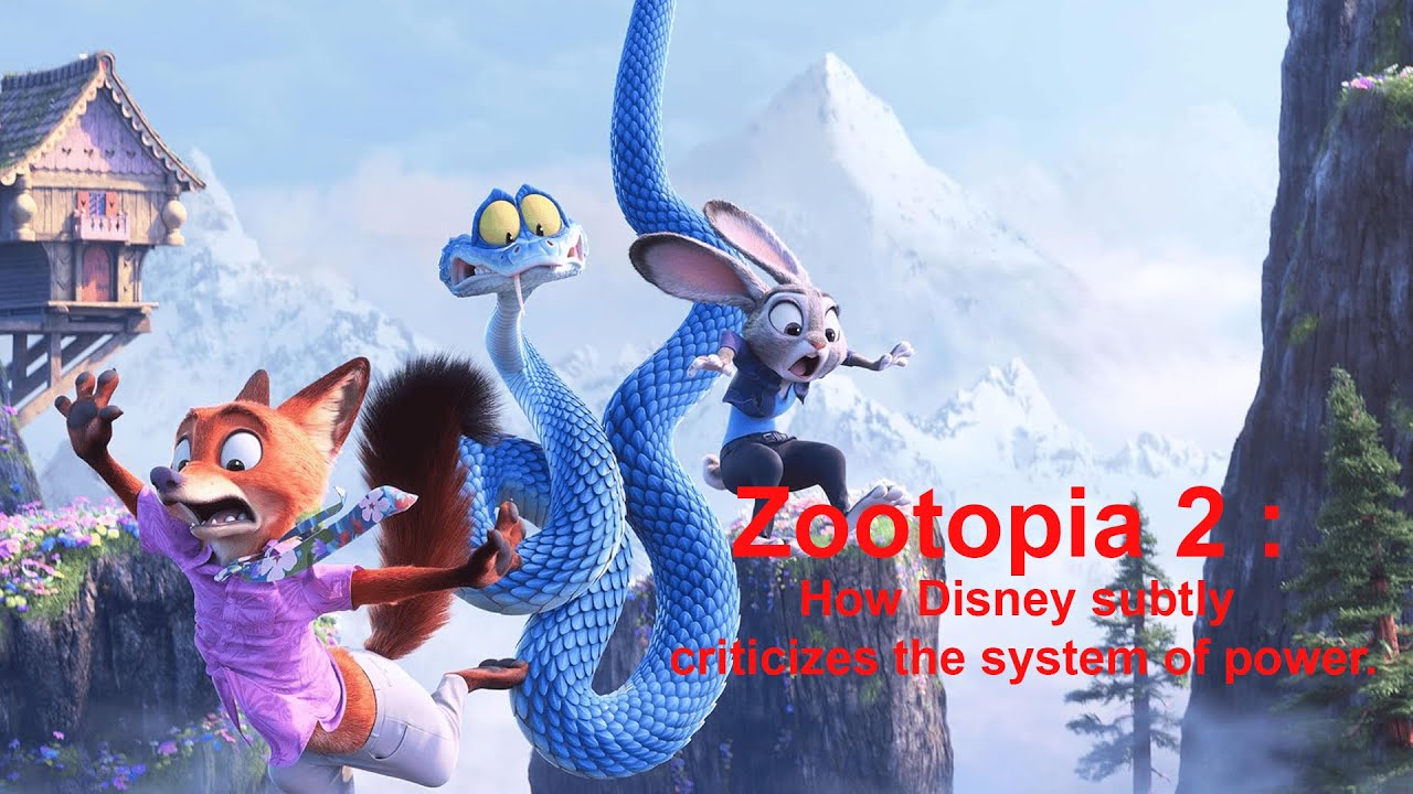 Zootopia 2 : How Disney subtly criticizes the system of power.