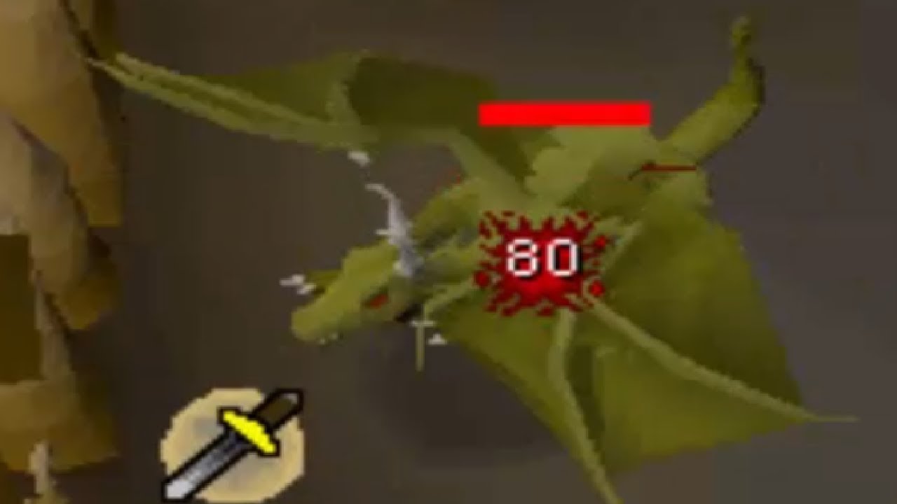 One Hitting Elvarg the Dragon
