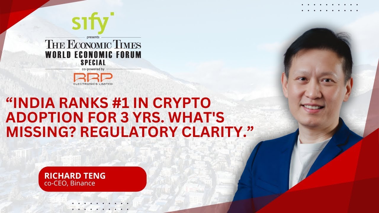 ET@Davos: Binance co-CEO on the Importance of Crypto Regulation & More