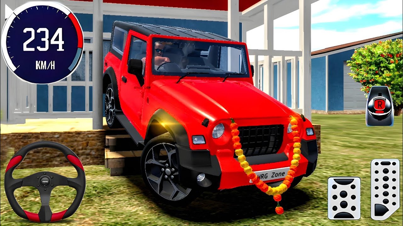 Indian Cars Simulator 3d - Thar Gadi Game - Car Game Android Gameplay