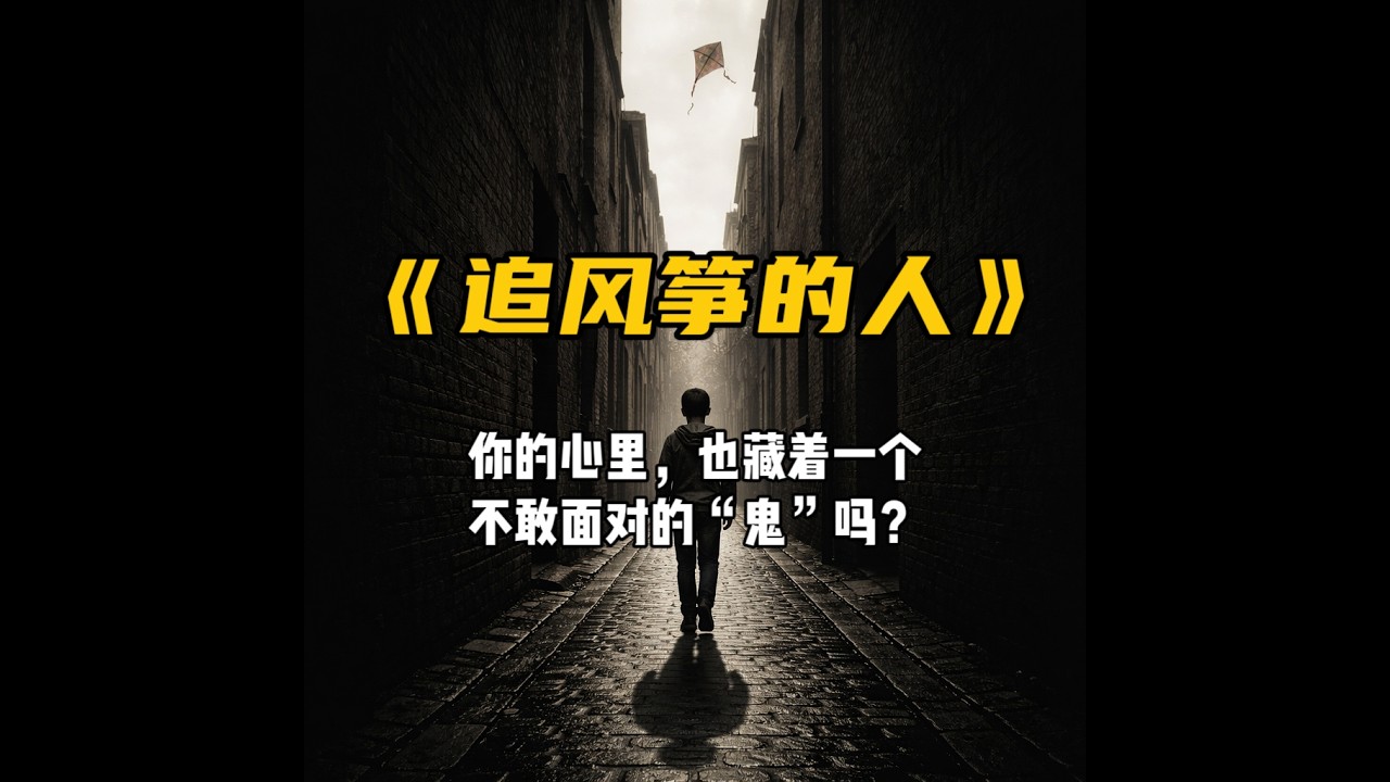 在你的心里，也藏着一个不敢面对的“鬼”吗？《追风筝的人》