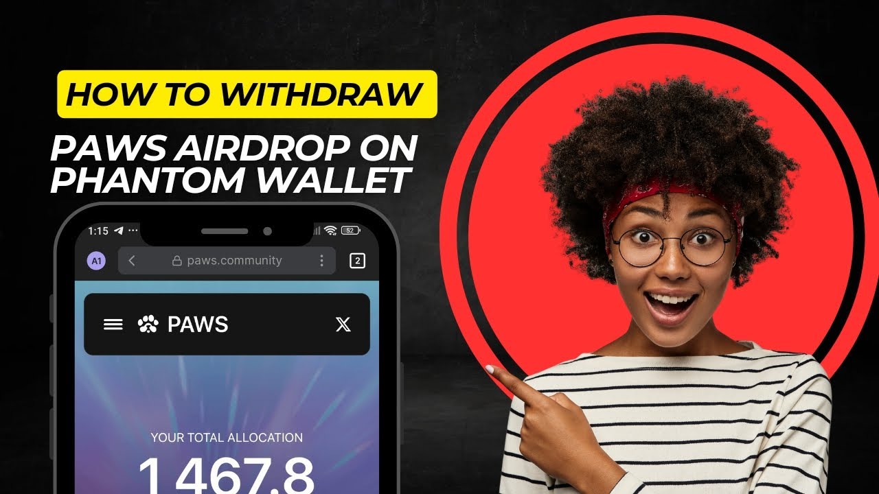 How to withdraw PAWS Airdrop #pawsclaim #paws