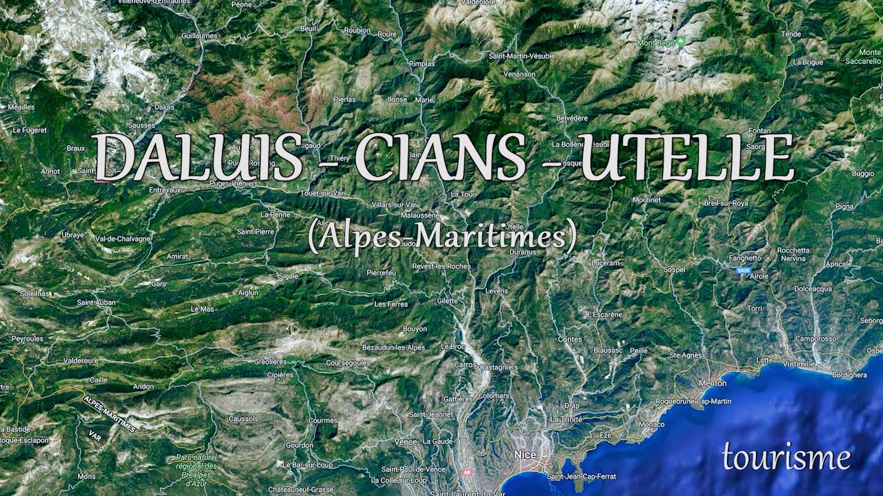 ALPES-MARITIMES : DALUIS CIANS UTELLE  4K