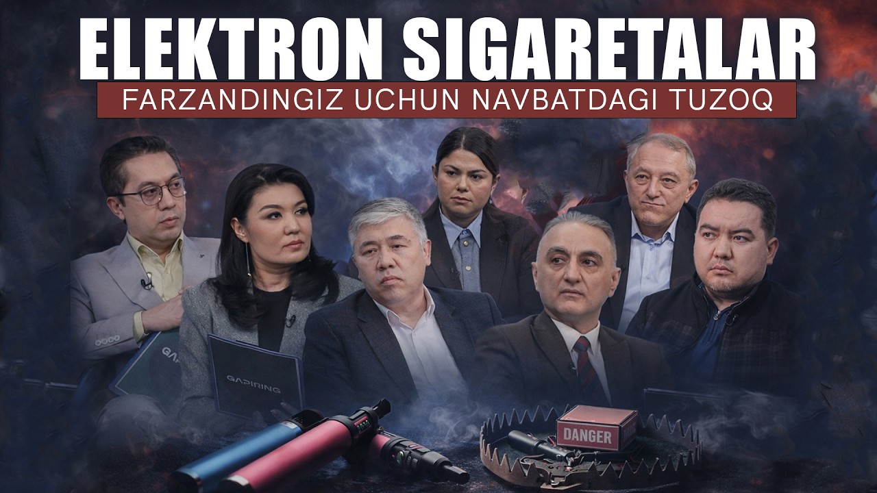 Elektron sigaretalar farzandingiz uchun navbatdagi tuzoq | GAPiRING