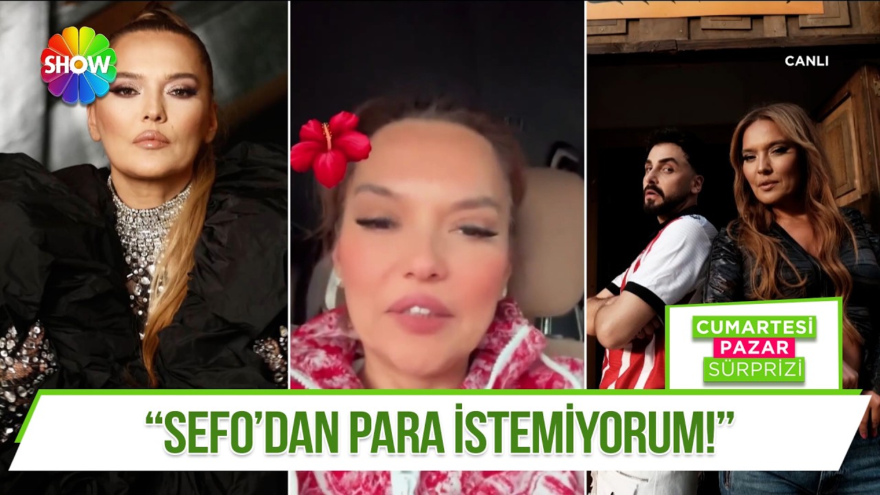 Demet Akalın'la Sefo arasındaki ''para'' krizi!