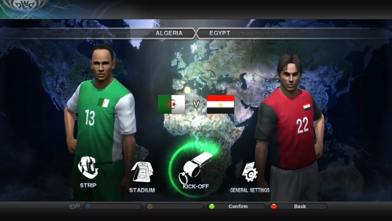 PES 2011 | Algeria vs Egypt 🔥⚽🎮