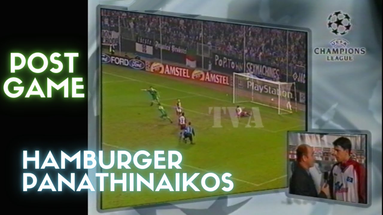 HAMBURGER - PANATHINAIKOS | UCL | POST GAME | 26-9-2000 | JUVENTUS - DEPORTIVO (HL)