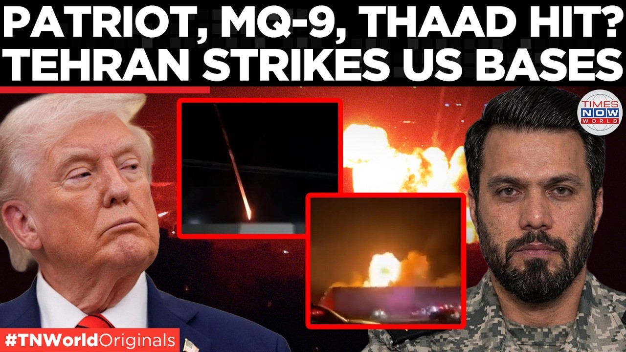 IRAN STRIKES BACK: IRGC Claims Strikes On US Bases In Kuwait, Jordan; Patriot, MQ-9, THAAD Hit