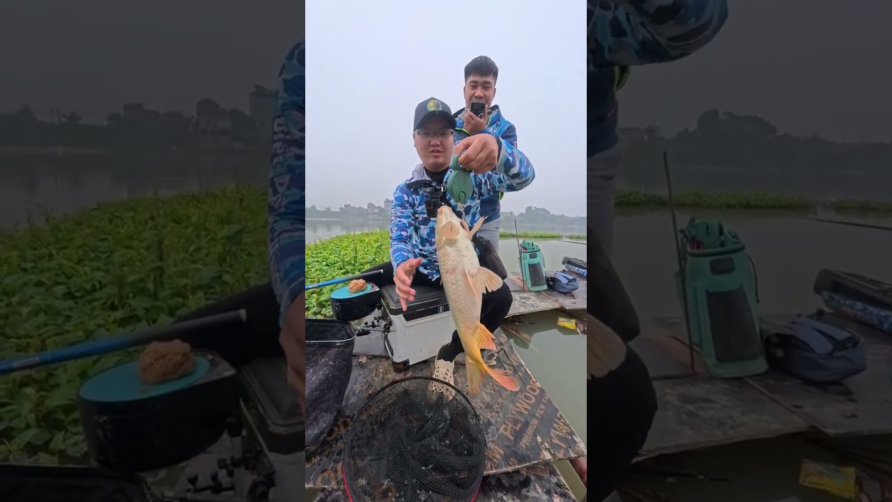 Điểm câu sông tự nhiên - Yên Phong, Bắc Ninh
