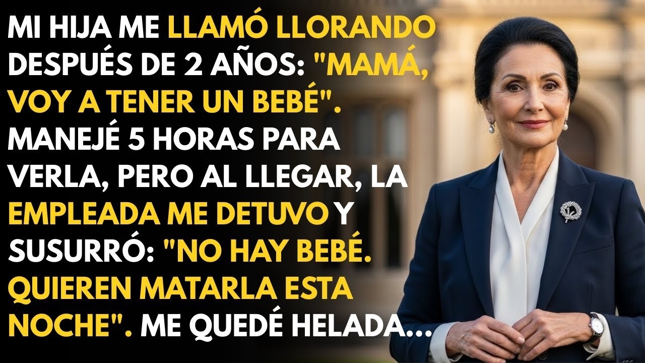 Mamá, voy a tener un bebé   Manejé 5 horas para verla  Lo que descubrí casi me cuesta la vida!