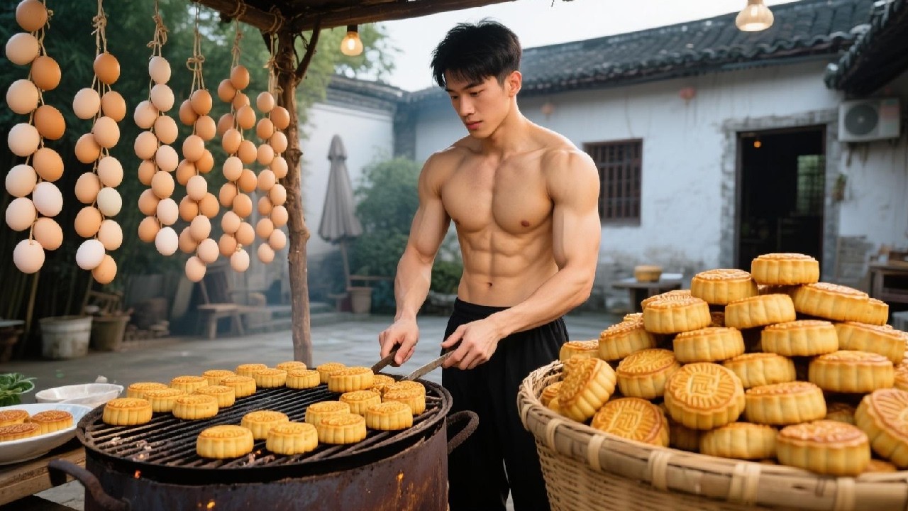 Crafting Mooncakes The Traditional Way For Mid-Autumn Festival With Time-Honored Family Recipes!