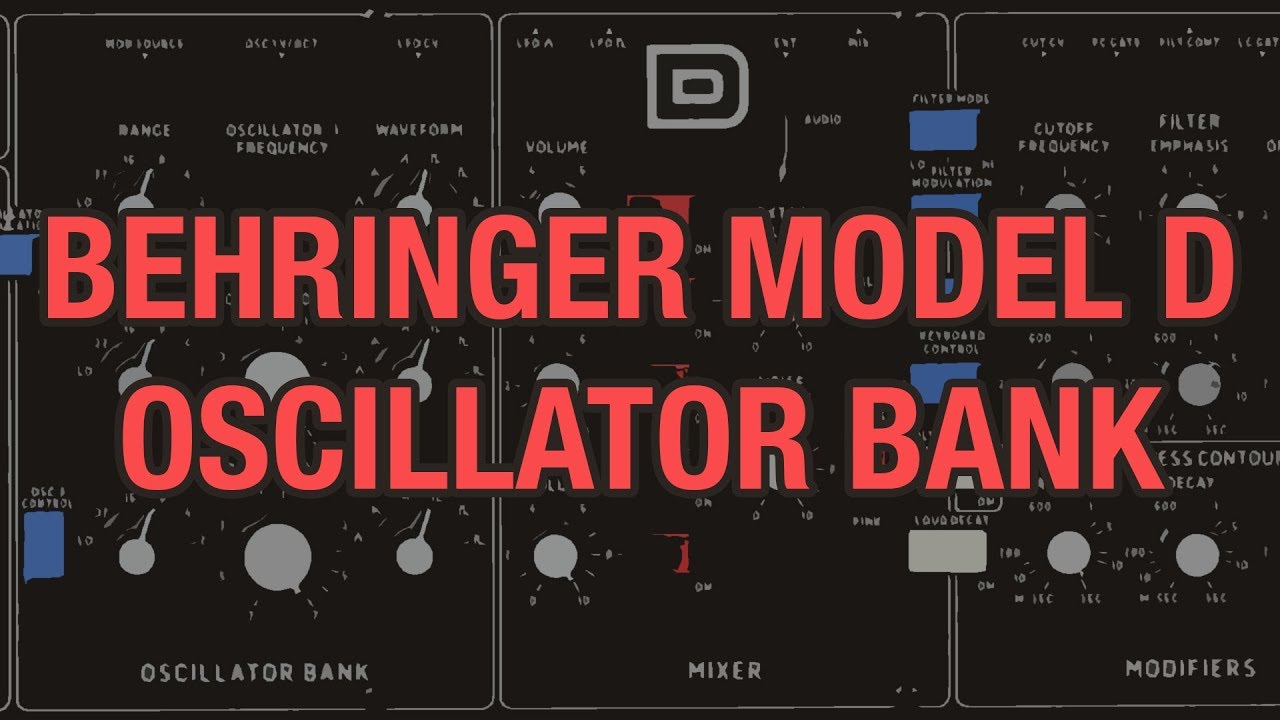 Behringer Model D #04 - Oscillator Bank