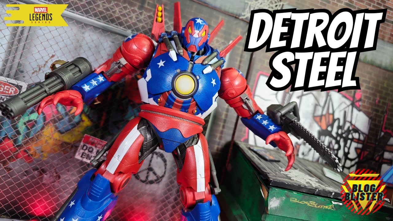 Marvel Legends Detroit Steel Deluxe Hasbro Pulse Exclusive Reseña Review En Español