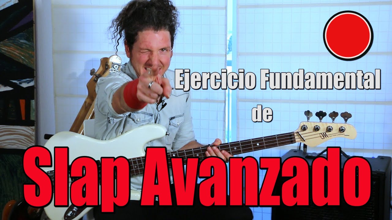 EJERCICIO FUNDAMENTAL de SLAP AVANZADO - Curso de bajo por Rafa Beltrán.