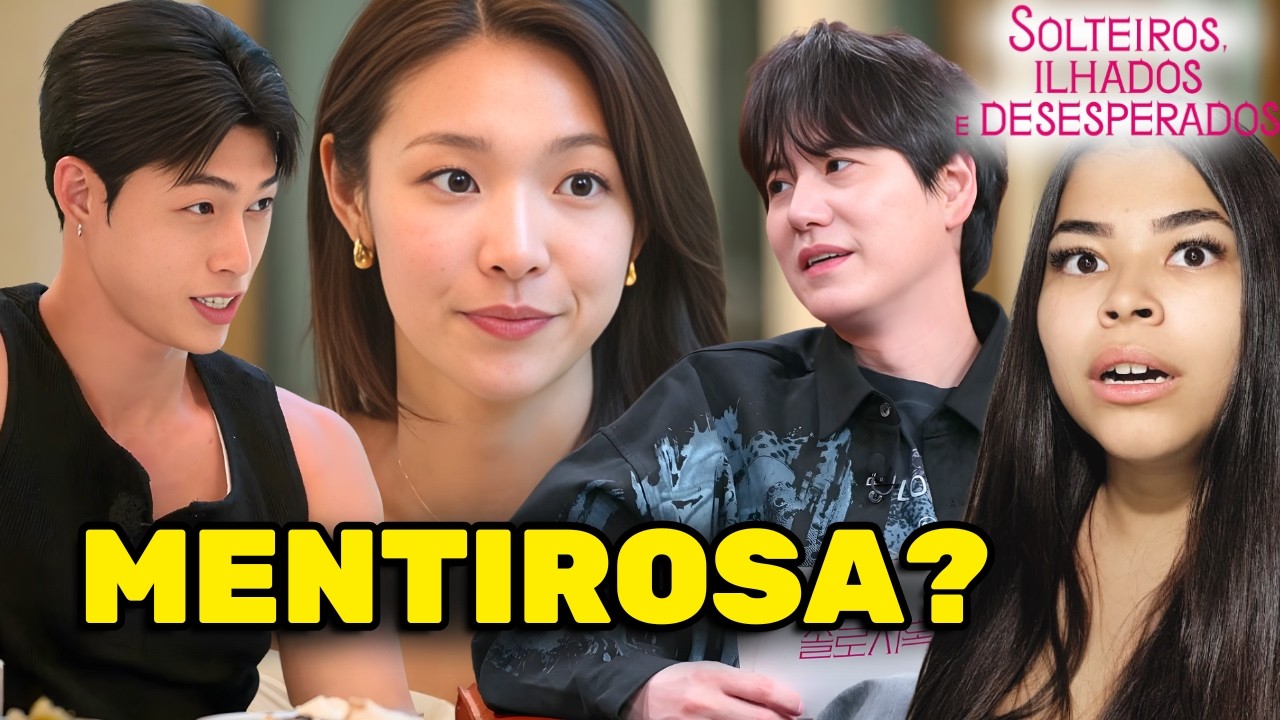 apresentador PERDE PACI&Ecirc;NCIA COM ELA em Solteiros, Ilhados e Desesperados (Single's Inferno-8 Part 1