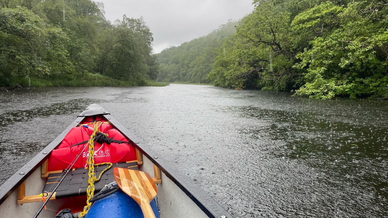 Fishing adventure on Loch Ard in a rain storm!