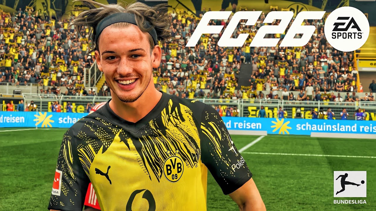 Borussia Dortmund vs Bayern Munich – Full Bundesliga Match | FC 26 PS5 Gameplay | 4K60