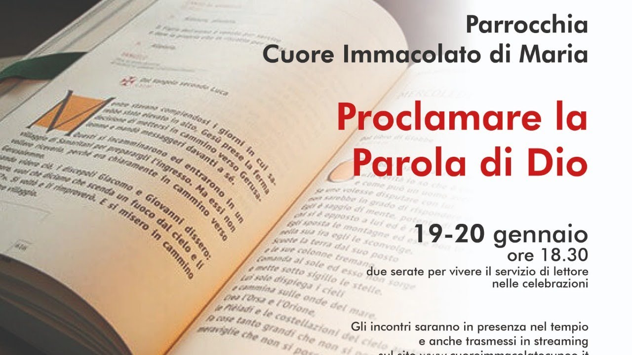 Proclamare la Parola - parte I