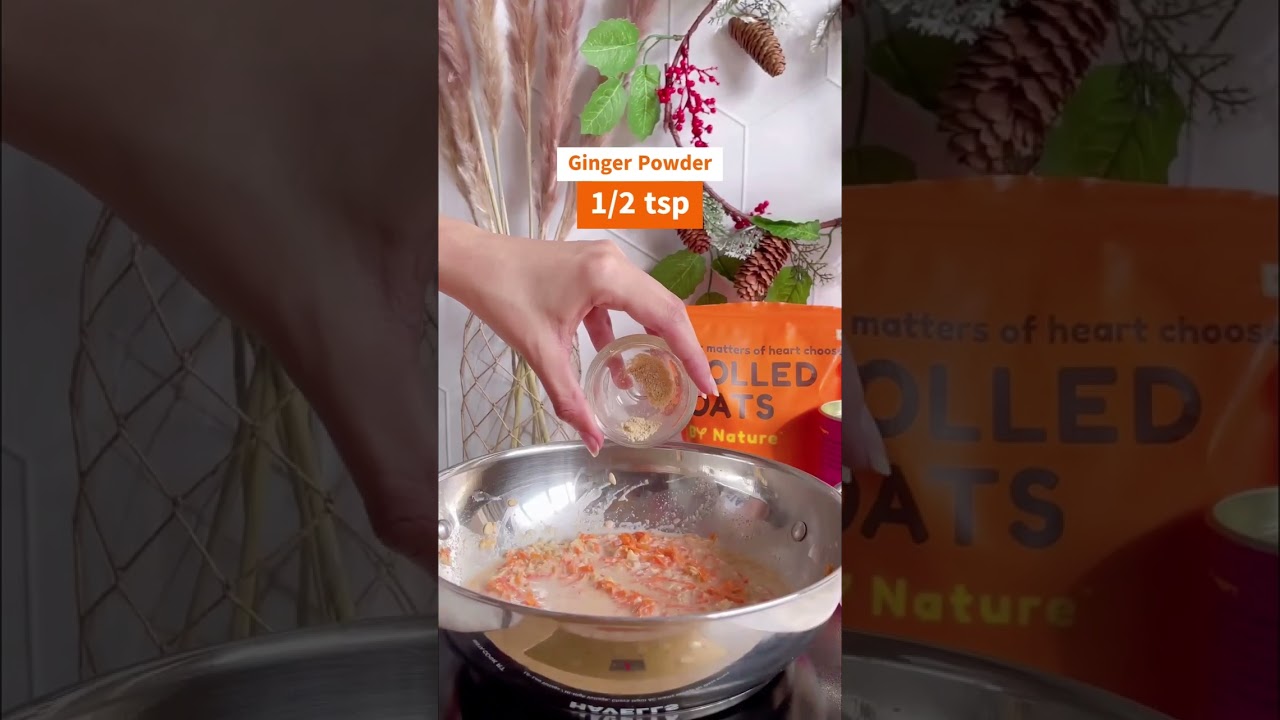 Carrot Cake Oatmeal | Healthy and Delicious | ByNature Christmas Recipes