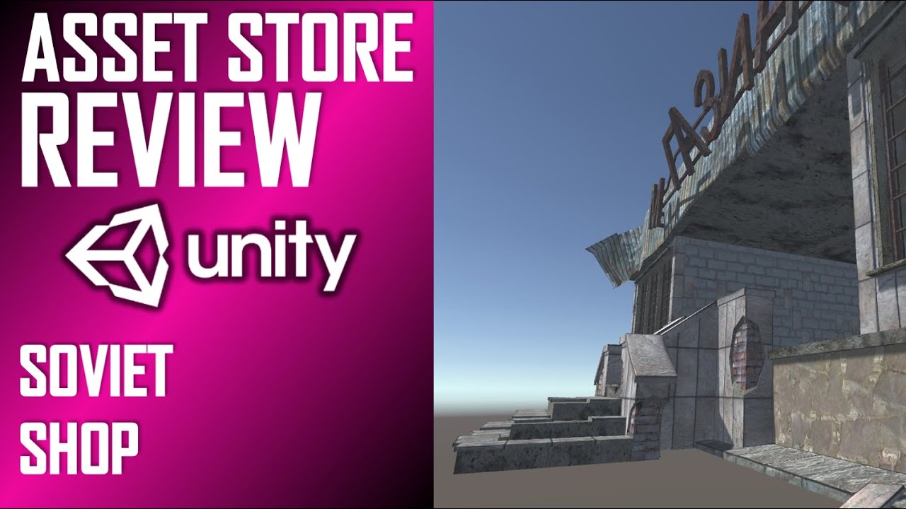 UNITY ASSET REVIEW | OLD SOVIET SHOP | INDEPENDENT REVIEW BY JIMMY VEGAS ASSET STORE