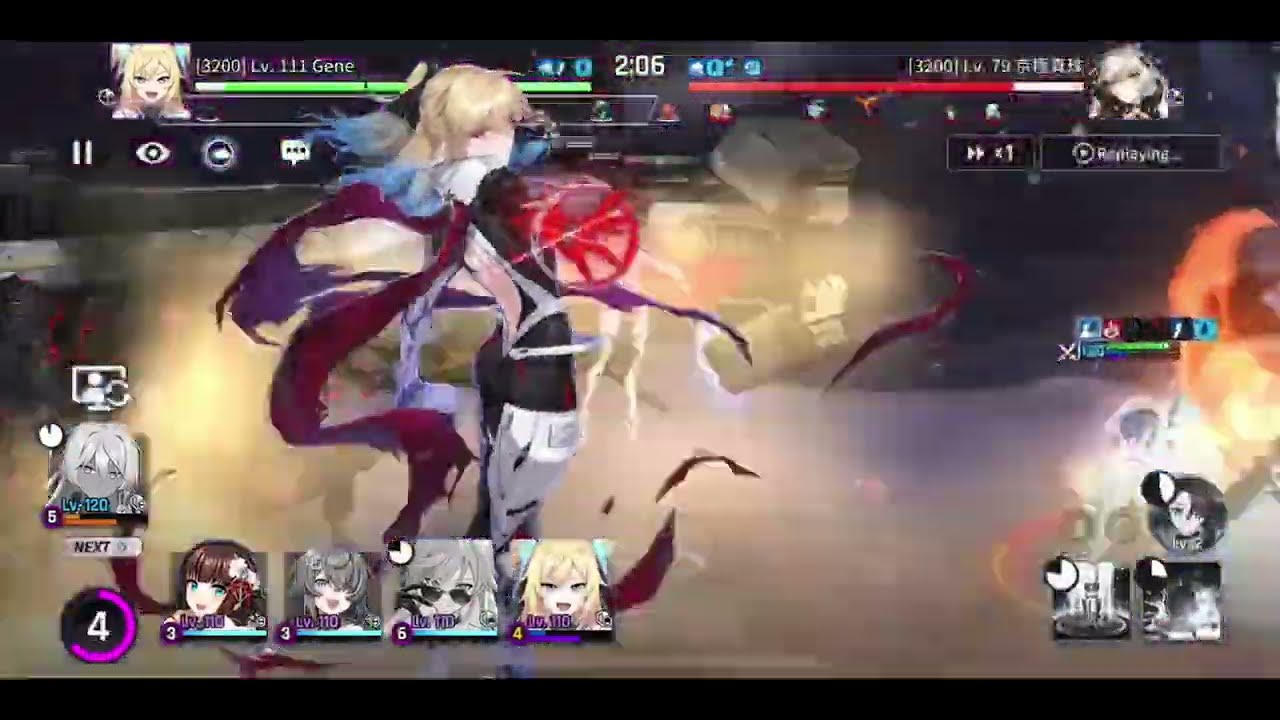 CounterSide Ranked PVP match 602