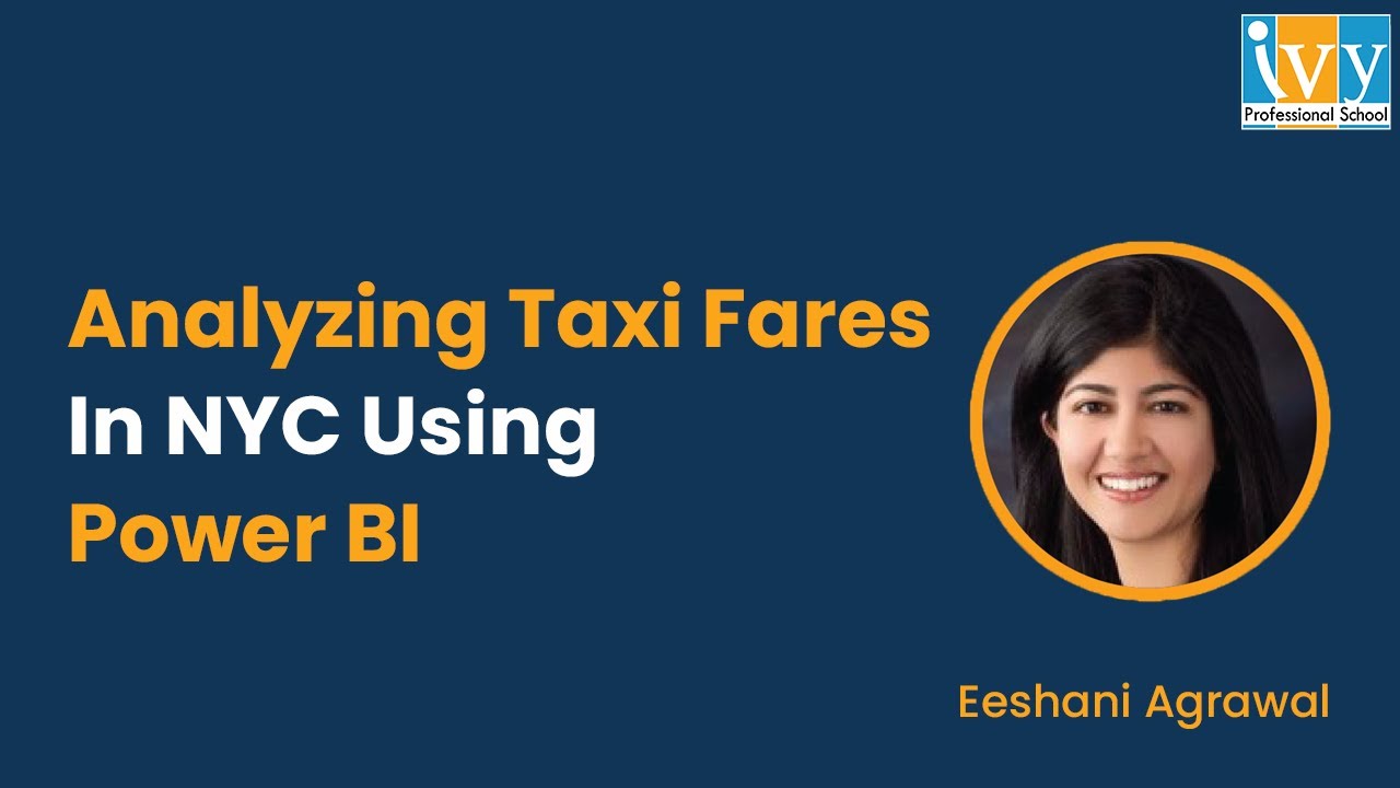 Power BI Dashboard | New York City Taxi | Free Data Science Certification Bootcamp | Ivy Pro School