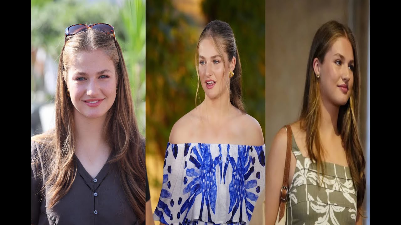 princess leonor new look after military training#PrincesaLeonor #LeonorDeBorbon #LeonorReinaFutura