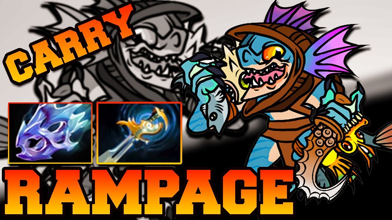 Slark Dota 2 Carry Meta Rampage Pro Gameplay Guide 7.33