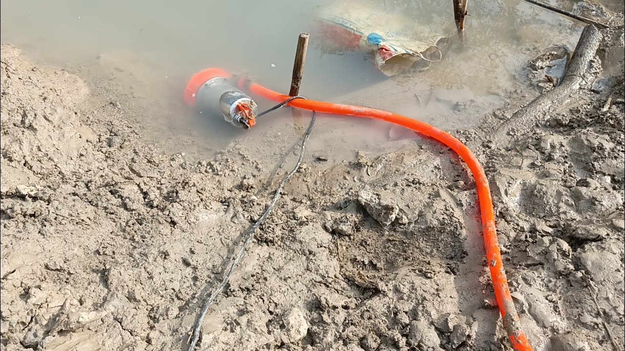 বিদ্যুৎ ছাড়াই ডিসি মাঠ পাম্প দিয়ে কৃষি জমিতে সেচ দিলাম। Dc mud pump, Solar water pum, ব্যাটারি পাম্প