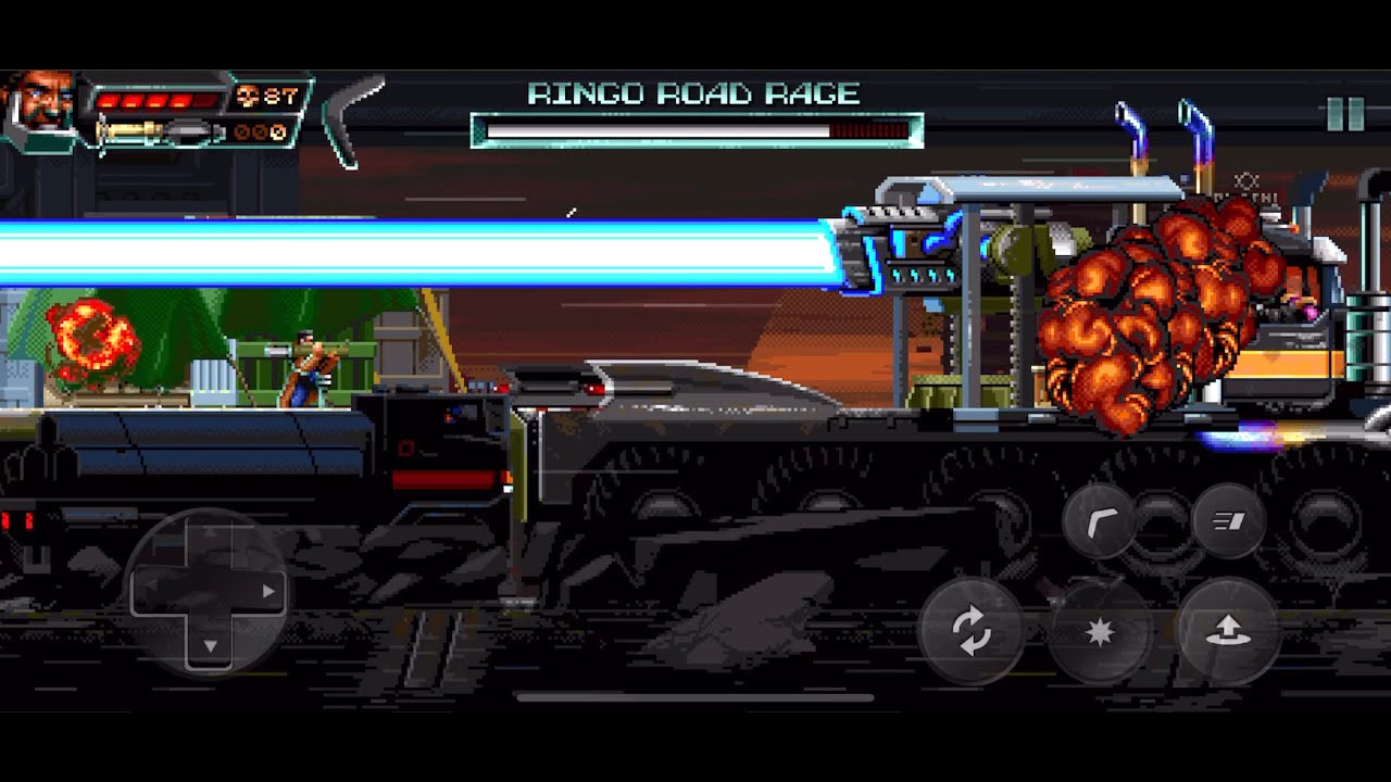 Huntdown - Ringo Road Rage - Story Mode - Gameplay Walkthrough iOS Android (Level 15)