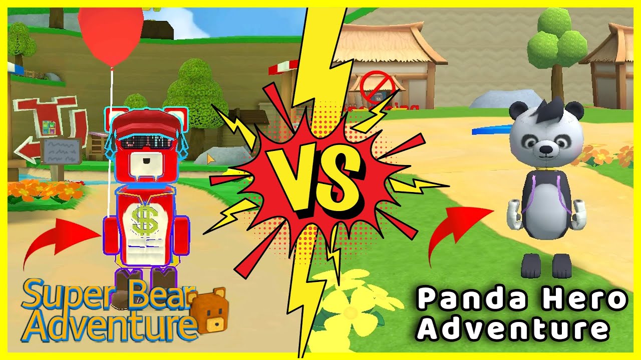 SUPER BEAR ADVENTURE OLAMAZ B&Ouml;YLE BİR ŞEY!  EN K&Ouml;T&Uuml; TAKLİDİ PANDA HERO ADVENTURE OYNADIK