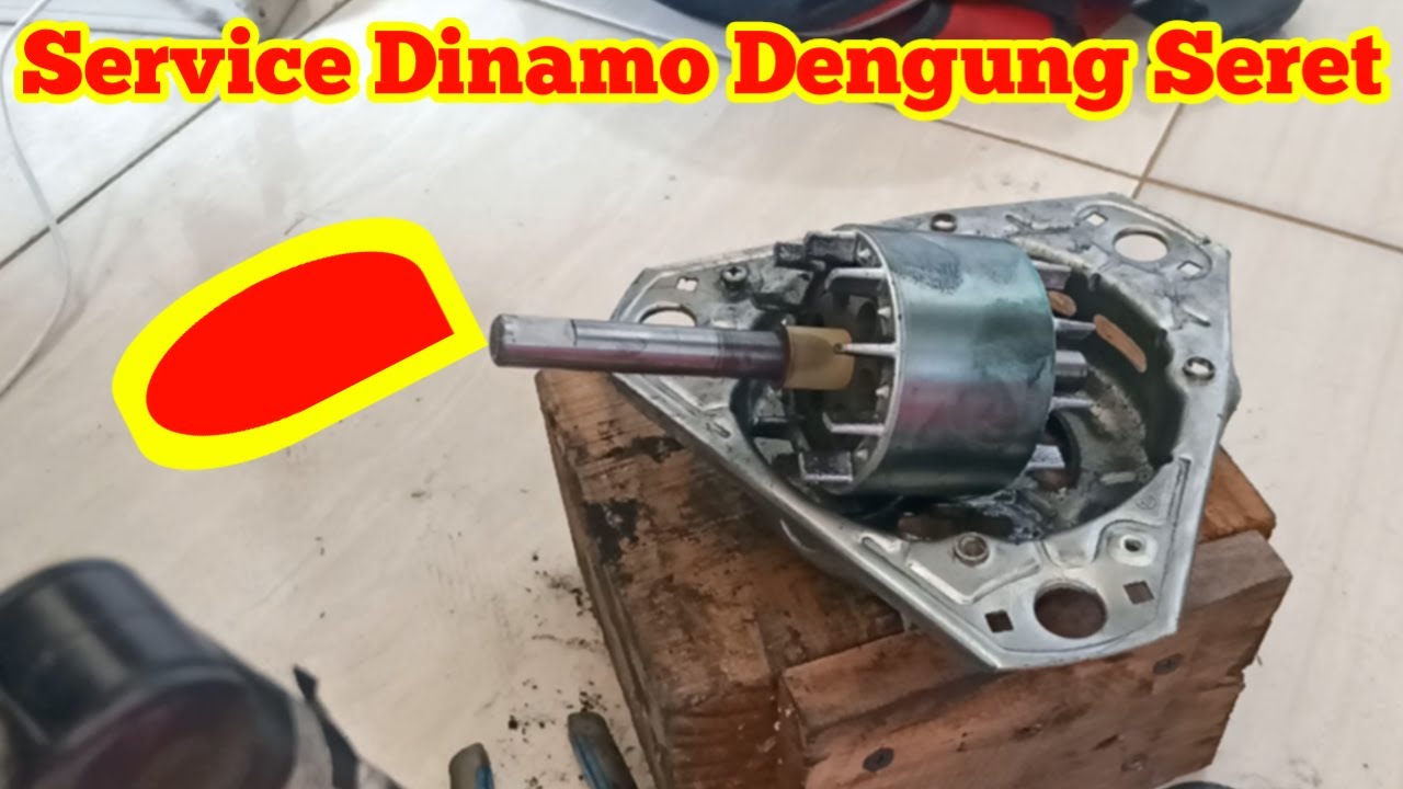 cara perbaiki dinamo mesin cuci berdengung