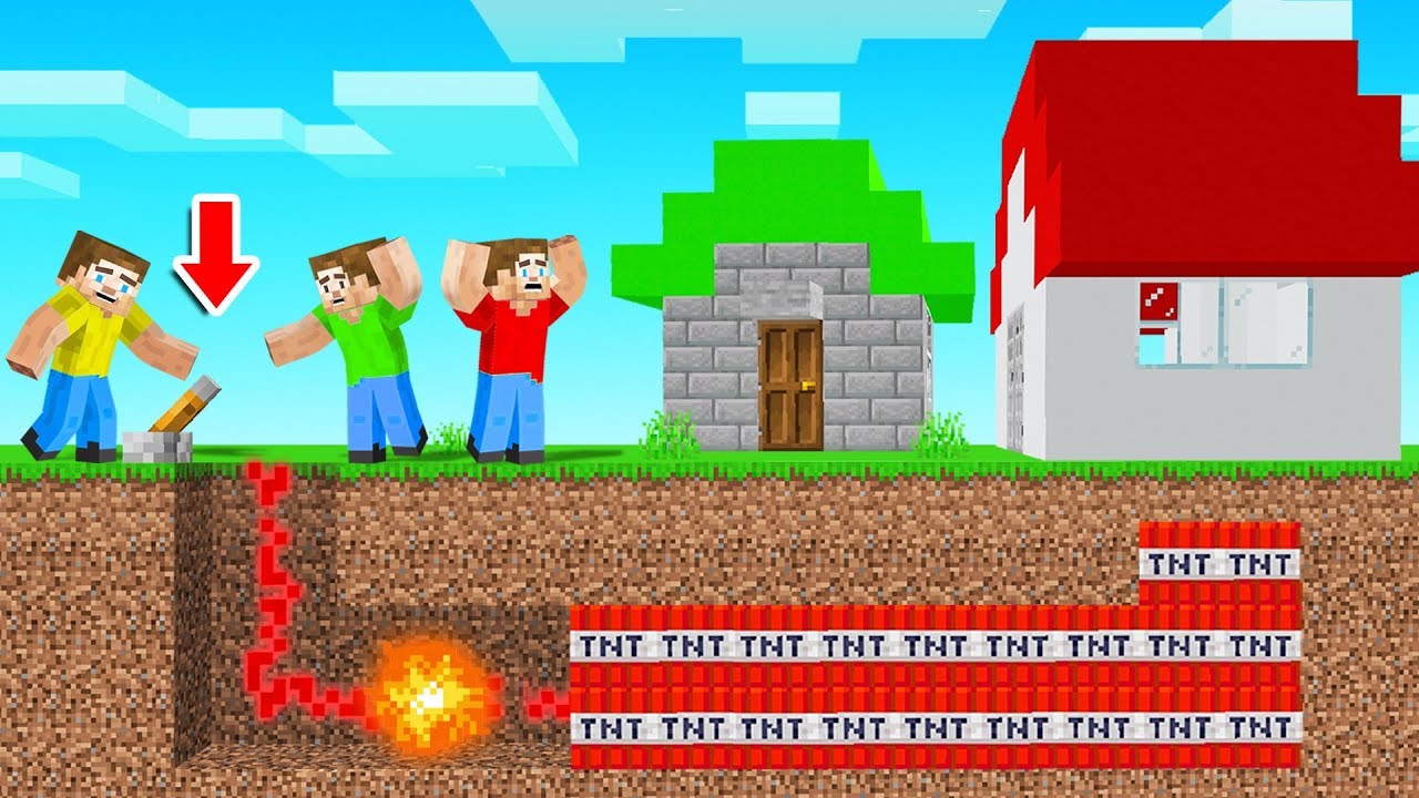 He DESTROYED Our ENTIRE Minecraft TOWN! (ultimate troll)
