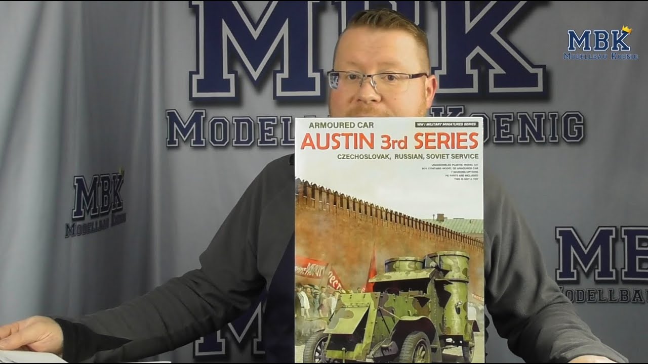 MBK packt aus #413 - 1:35 Austin Armored Car 3rd Series [CZ, RUS, USSR] (Miniart 39007)